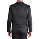thumbnail image 3 of INSPIRAR CHIC Trajes de Hombre Formales de Color Sólido con Manga Larga, Solapa Pico, Ajuste Slim, Blazers de Un Solo Botón, Negro, 3 of 6