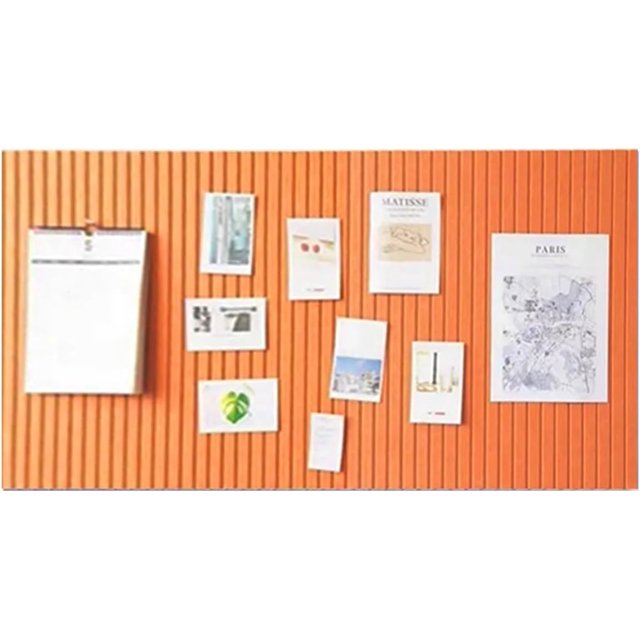 Bulletin Board x cm Decorative Felt PinBoard .cm Thick Foldable Photo Display Board with SelfAdhesive Tape Vision Board for School Home Kitchen Office Walls/Dark Camel