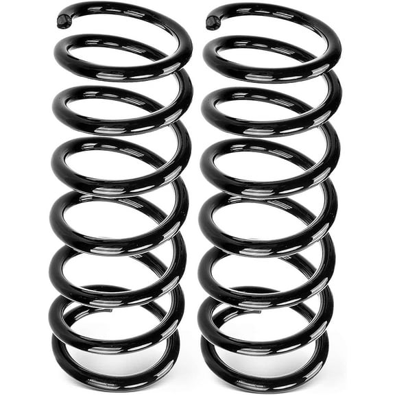 A-Premium 2Pcs Rear Suspension Coil Spring Set Compatible with Subaru Legacy 2000-2008 2.5L, Driver and Passenger Side, Replace# 20380AE19A, 20380AE21A