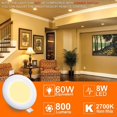 thumbnail image 4 of LED Recessed Spotlight 10W RGB Dimmable RGB Warm White (Pack of 4), 4 of 5