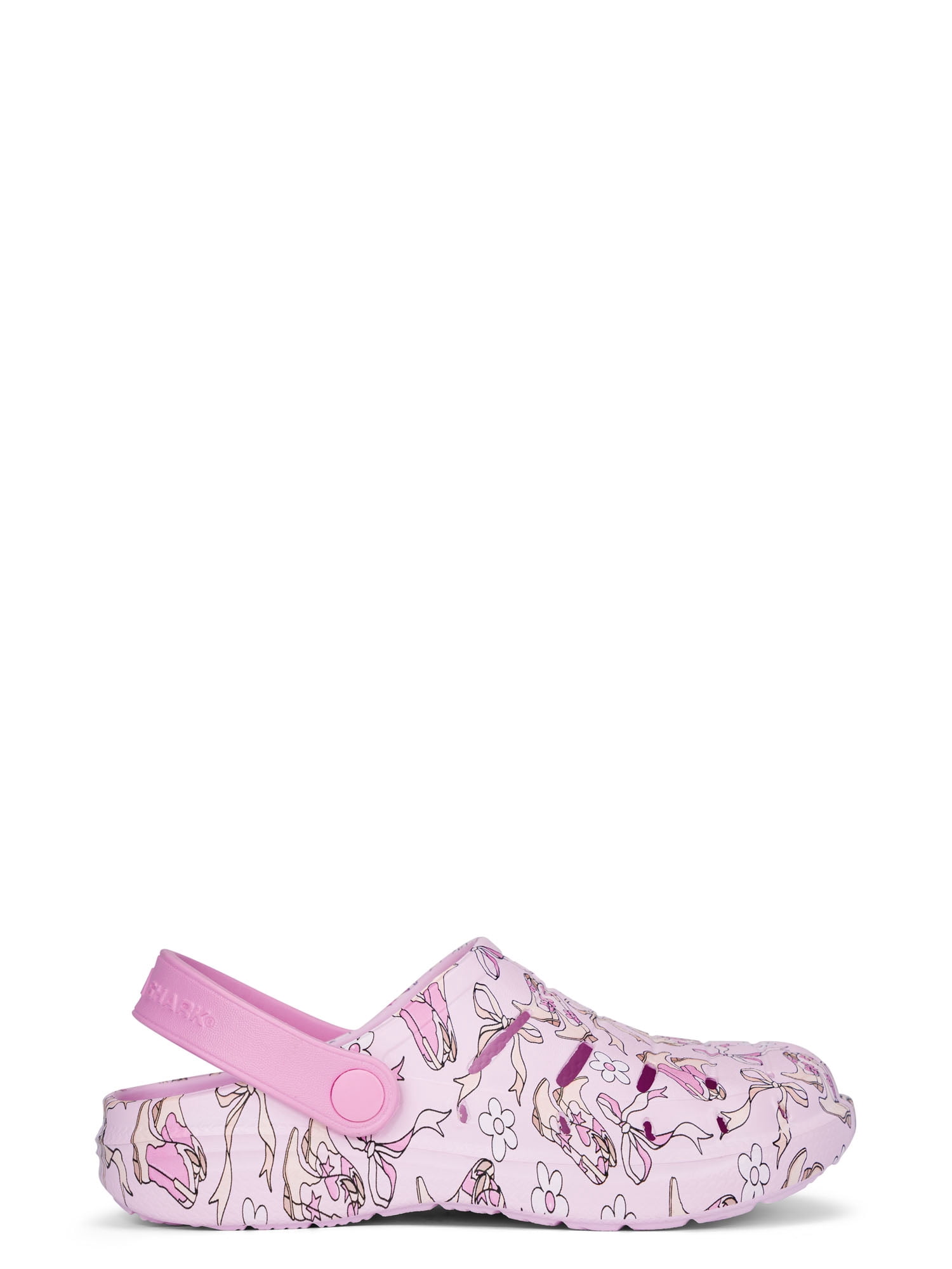 Rugged Shark Toddler, Little & Big Girls EVA Clog