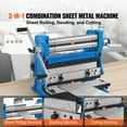 thumbnail image 2 of VEVOR 12-In Sheet Metal Shear 3-In-1 Combination Shear Brake Roll Machine 20 GA, 2 of 9