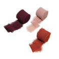 thumbnail image 3 of 3 de gasa de gasa con flecos , cinta suave, juego de cintas de colores para regalos, suministros de decoración para , Conjunto rojo Soledad cinta de gasa, 3 of 10