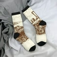 thumbnail image 5 of Pofeuu Train Print Crew Socks, Adult Running Hiking Socks for Youth and Adult, 5 of 6