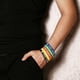 thumbnail image 5 of Paquete de 5 pulseras de identificación de alerta de emergencia médica deportiva de silicona de goma para hombres, mujeres y niños (19 cm), 5 of 5
