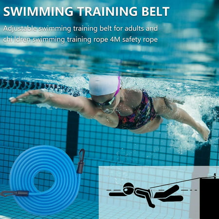 Pool Swim Band Adjustable Swim Trainer Swimming Resistance Band For ...