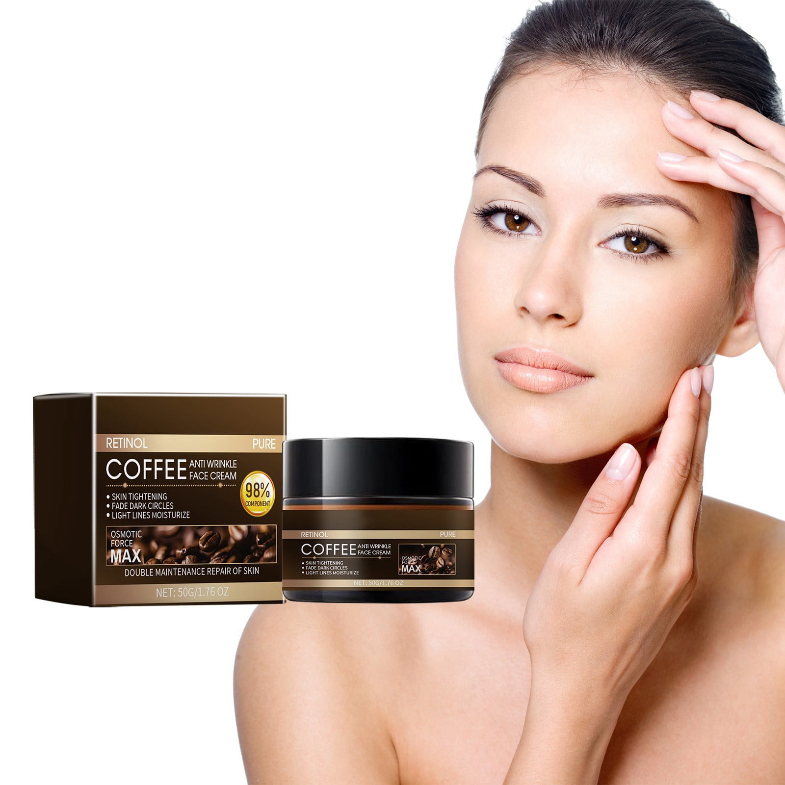 MARCUVMK Coffee Damaged Skin Reduce And Blemishes Firming And Softening ...