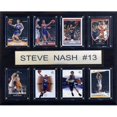 thumbnail image 1 of C & I Collectables 1215NASH8C NBA Steve Nash Phoenix Suns 8 Card Plaque, 1 of 3