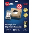 thumbnail image 1 of Avery White Rectangle Labels with Sure Feed Technology, 3 ⅓" x 4", for Laser and Inkjet Printers - 5264, 1 of 6