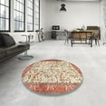 thumbnail image 3 of Ahgly Company Indoor Rectangle Traditional Desert Sand Beige Animal Area Rugs, Swatch Sample, 3 of 6