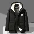 thumbnail image 1 of Chaquetas de plumón de invierno para hombre, con capucha para hombre y mujer, plumón grueso 2024, ropa de diseñador de lujo gruesa, relleno de plumón de ganso de primera calidad, 1 of 3