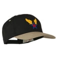 thumbnail image 5 of Army Air Badge Embroidered Two Tone Cap - Khaki Black OSFM, 5 of 5