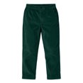 thumbnail image 4 of Corduroy Pants for Boys Girls Button Down Zip Up Tapered Pant Stretchy Casual Fashion Fall Winter Trousers with Pockets (13-14 Years, Green), 4 of 9