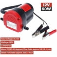 thumbnail image 2 of 12V 60W Oil Change Pump Extractor, Oil/Diesel Fluid Pump Extractor Scavenge Oil Change Pump Transfer Suction Transfer Pump with Tubes Truck Rv Boat ATV (Red), 2 of 9