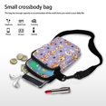 thumbnail image 7 of HELLHERO Starry Sky Lightweight Adjustable Shoulder Strap Crossbody Bag Polyester for Men, Women, 7 of 7