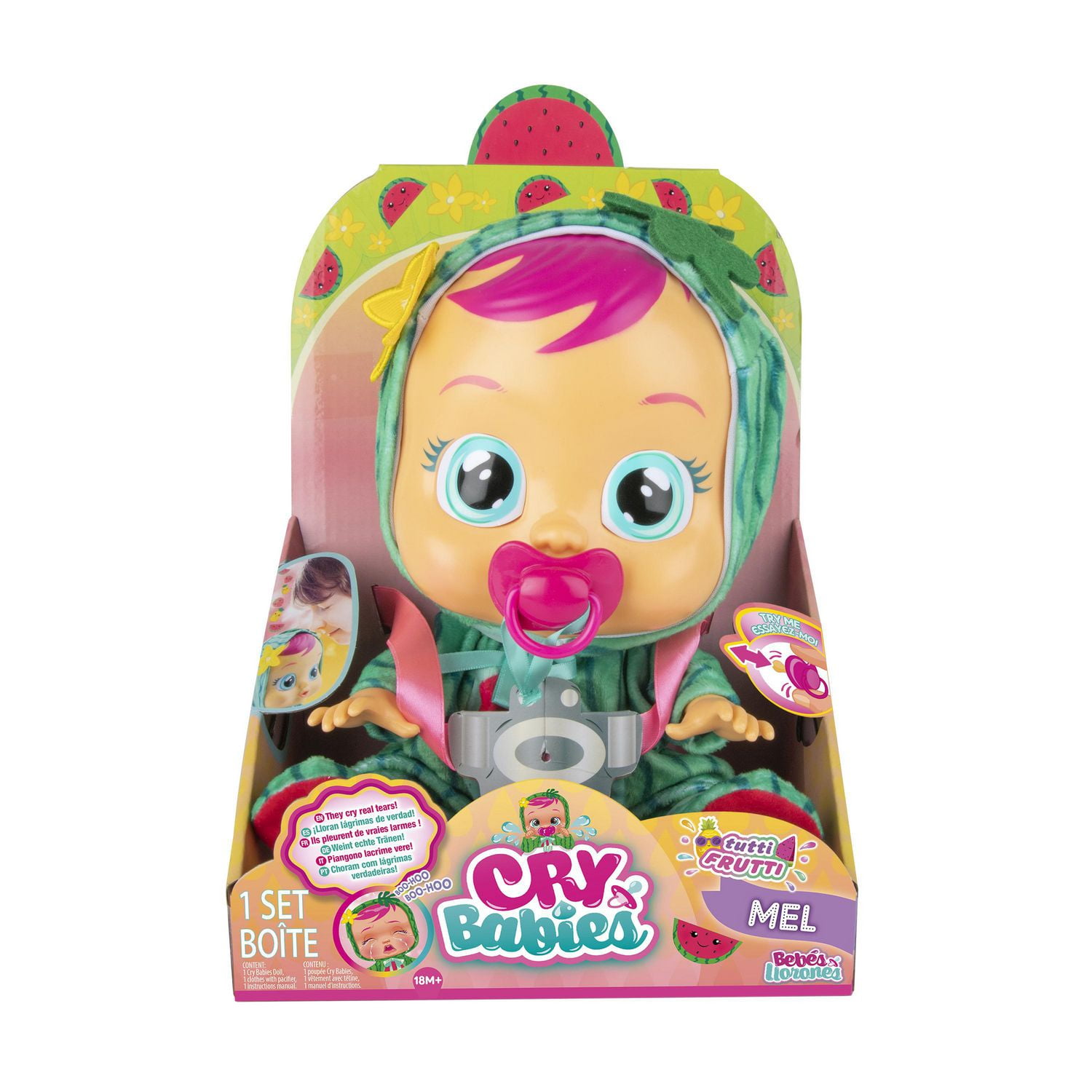 Cry Babies Tutti Frutti Mel Doll