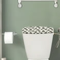 thumbnail image 2 of ZIATUBLE Dog Paws Toilet Tank Lid Cover Washable Toilet Tank Protector Cover Easy to Install Toilet Tank Lid Covers for Bathroom Standard Toilet Tank Lids Home Indoor Decoration, 2 of 5