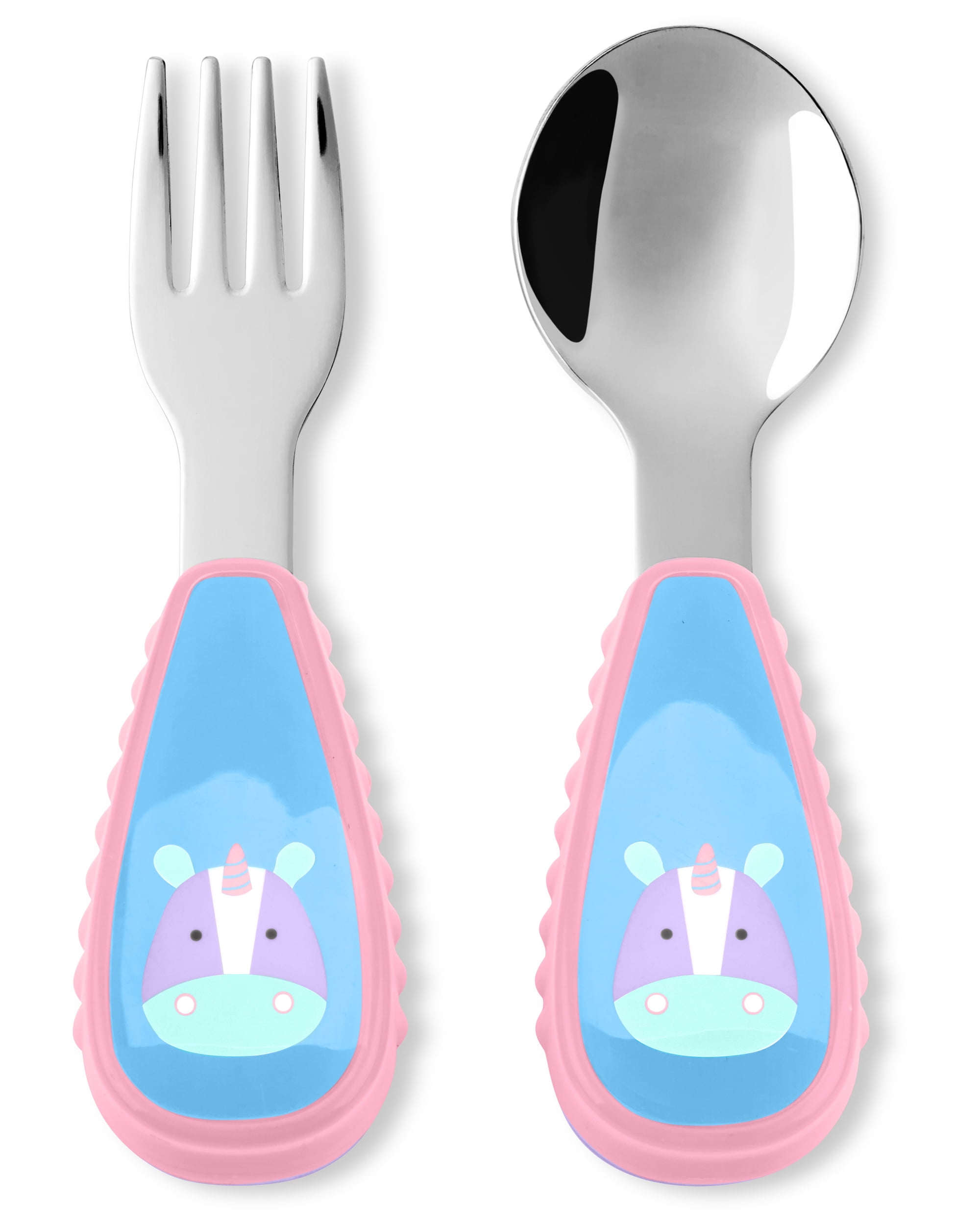 Skidaddle by Skip Hop Utensils Set, Purple Unicorn