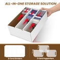 thumbnail image 4 of Caja de almacenamiento de tarjetas coleccionables BIU-BOOM PKMN de 3 filas, 2100 unidades, 4 of 6