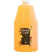 HobaCare Organic Jojoba Oil 64oz, 100% Pure | Natural Cold Pressed Unrefined Multi-Purpose Oil for Hair, Face and Body