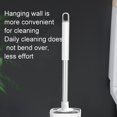 thumbnail image 4 of Toilet Brush and Holder,Wall Mounted/Floor Standing,Small Vacuum Cleaner with Powerful Suction,Bathroom Essentials, 4 of 4