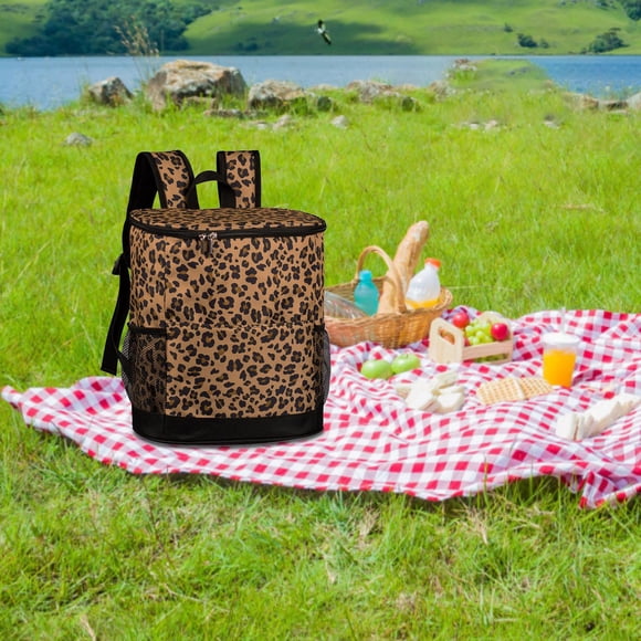 Large Capacity Insulation Cooler Backpack for Camping Hiking Fishing Beach Picnic and Kayaking - Leakproof Design for Outdoor Adventures