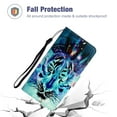 thumbnail image 2 of iPhone 13 Pro Case with Card Holder/Detachable Hand Strap, Allytech Kickstand Folio Flip Wallet Credit Card Slots Magnetic Snap PU Leather Protective Case for iPhone 13 Pro 6.1" 2021, Cool Wolf, 2 of 5