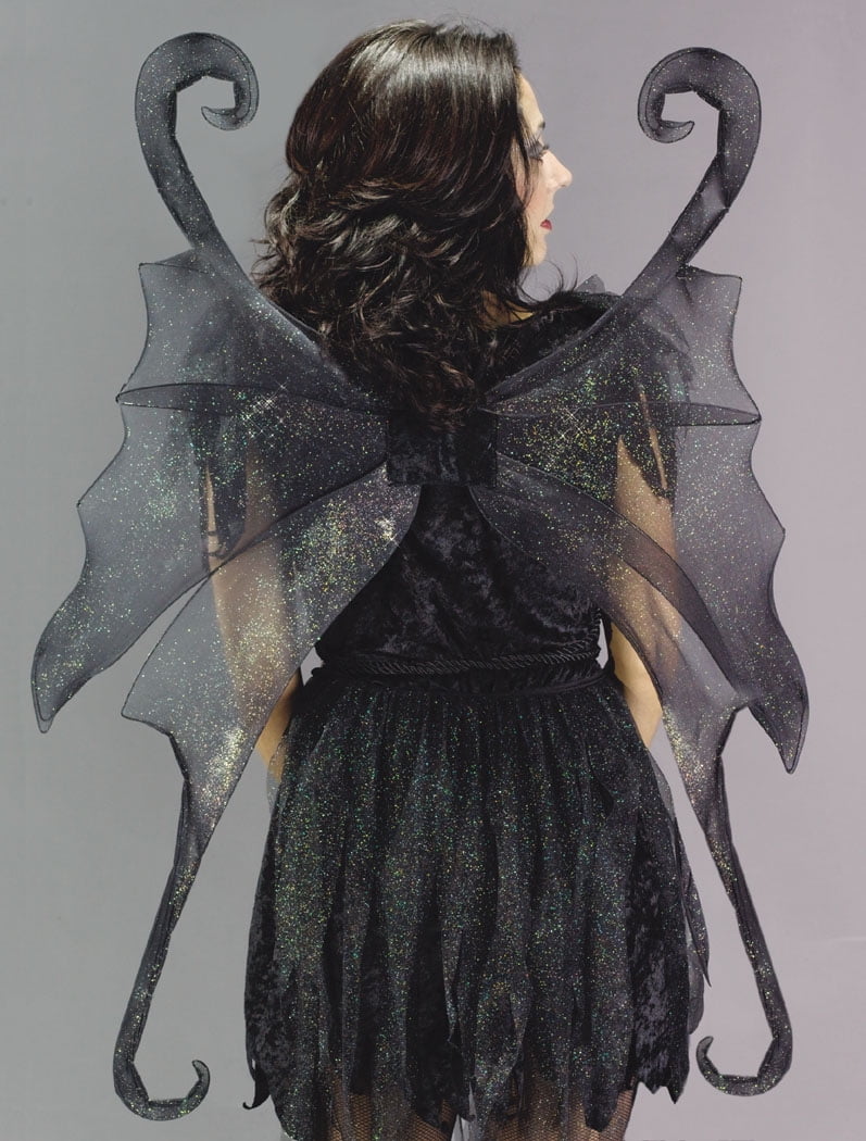 Black Large Fairy Wings