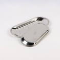 thumbnail image 4 of Professional 201 Stainless Steel Dental Medical Flat Snack Towel Instrument Tray Size S (Silver), 4 of 8