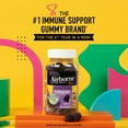 thumbnail image 2 of Airborne Kids Vitamin C & Zinc Immune Support Gummies, Multivitamin Supplement, Elderberry Flavor, 50 ct, 2 of 13