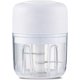 thumbnail image 1 of Nvzi Picadora de ajo eléctrica mini USB portátil, procesador de alimentos, picadora de ajo, picadora para carne y verduras, sin BPA (1 taza, blanca), 1 of 5