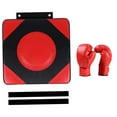 thumbnail image 2 of harayaa Boxing Wall Target Fighting Pad Boxing Trainer for Practice Taekwondo Sports Kid Gloves L Red, 2 of 9