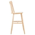 thumbnail image 5 of SAFAVIEH Providence Solid Spindle Back Bar Stool with Footrest, Natural, 5 of 13