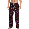thumbnail image 2 of Lsque Lgbt Rainbow For Pride Print Men's Pajama Pants, Lounge Pant - Comfortable Home Wear,Elastic Waistband, Stylish Design-Large, 2 of 9