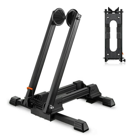 Yeacher Foldable Bicycle Stand Bike Floor Parking Rack Indoor Home Garage Bicycle Wheel Holder Storage Organizer