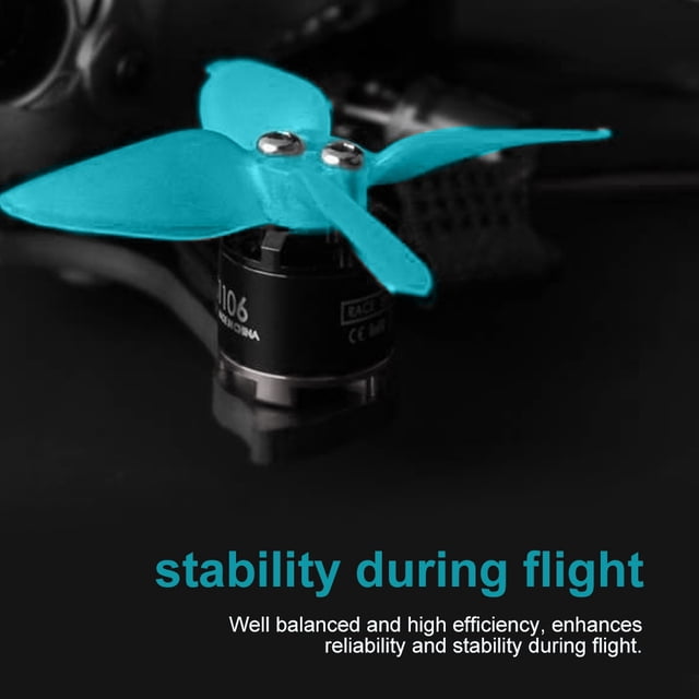 Hélice de 4 palas hélices plegables resistentes a roturas de 15 mm duraderas para cuadricópteros de carreras con visión en primera persona ANGGREK Otros