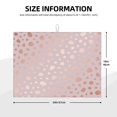 thumbnail image 2 of Honeii Rose Gold Abstract Spots 1 print Super Absorbent Coffee Bar Mat Hide Stain Coffee Maker Mat for Countertops Coffee Pot Dish Drying Mat for Kitchen Counter, 2 of 7