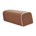 thumbnail image 4 of CarpNettore Couch Arm Rest Pillow Arm Support Pillow Removable 19.69x5.91x5.91 Linen Armrest brown, 4 of 8