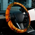 thumbnail image 6 of Thanksgiving Pumpkin Leaves 14.5 Inch Printing PVC Leather Car Wheel Cover, Steering Wheel Covers, Auto Accessories, 6 of 6