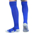 thumbnail image 2 of SwiftWear Soccer Socks for Youth Kids Boys Girls Baseball Softball Football Socks Over-the-Knee Sports Socks, Blue, 2 of 5
