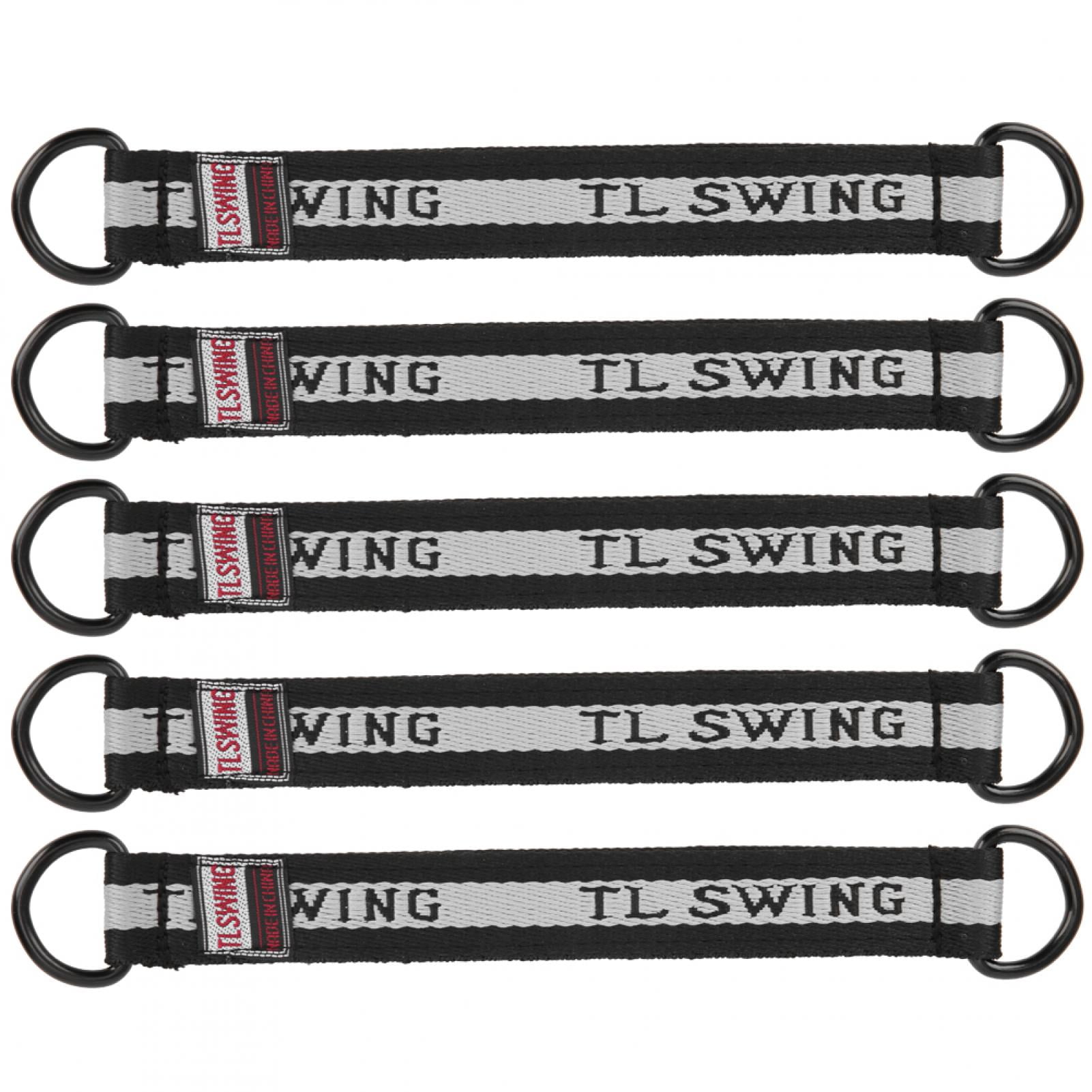 Crtynell Swing Connecting Belt,5pcs 24cm Swing Connecting Belt Outdoor Indoor Hanging Chair Swing Accessories,Outdoor Swing Connecting Belt