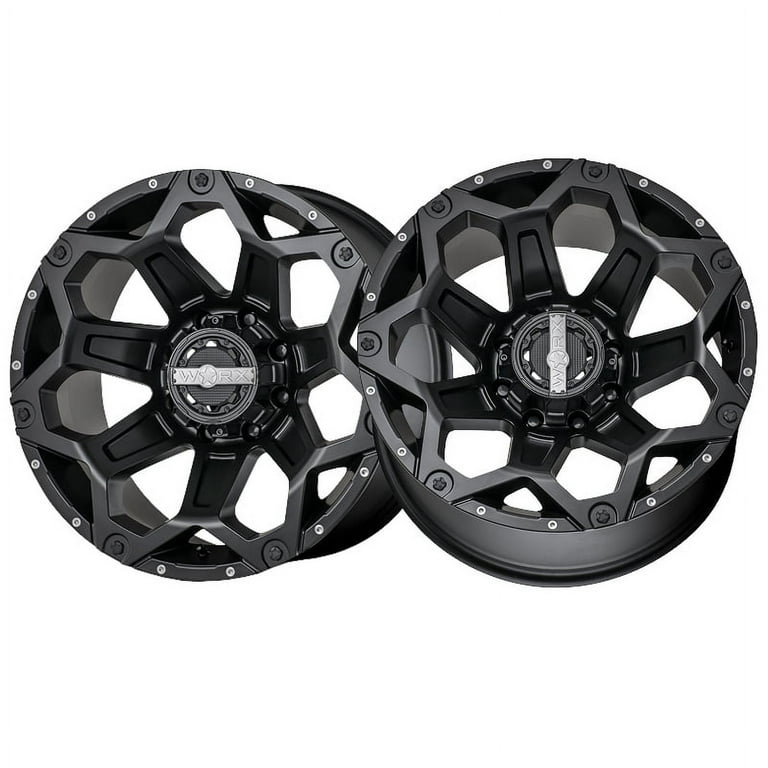 WORX 812sb clash 20x9 18et 106.10mm satin black with cnc milled