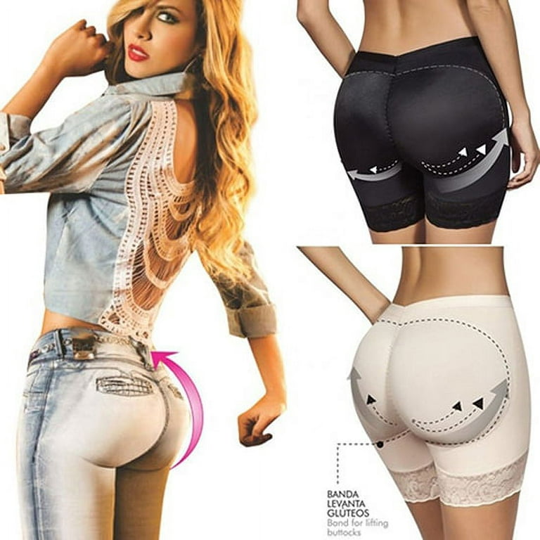 FITVALEN Women Padded Butt Panties Seamless Hip Enhacncer Booty Lifting  Shaper Underwear : : Clothing, Shoes & Accessories