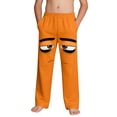 thumbnail image 1 of Pantalon pour Filles Imprimé Décontracté de Plage avec Poches 100 % Polyester, 1 of 9