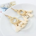 thumbnail image 5 of Grandest Birch Earrings Bohemian Style Exquisite Alloy Tassels Drop Dangle Hook Earrings for Women Alloy Black, 5 of 8