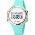 thumbnail image 1 of Relojes Reloj Digital para Mujer Reloj para Mujer Reloj para niños Reloj multifunción para Mujer Pulsera Digital de Silicona con Alarma luminosa Cronómetro, 1 of 7