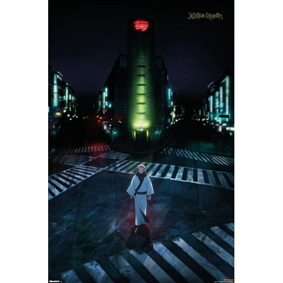 Jujutsu Kaisen: Season 2 - Sukuna Key Art Wall Poster, 22.375" x 34"