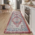 thumbnail image 4 of OEAKAY 17"x59" Anti Fatigue Kitchen Mat , Ergonomic Cushioned Waterproof, Extra Thick Non-Slip Backing, Easy Care Persian Design Kitchen Mats for Floor, 4 of 9