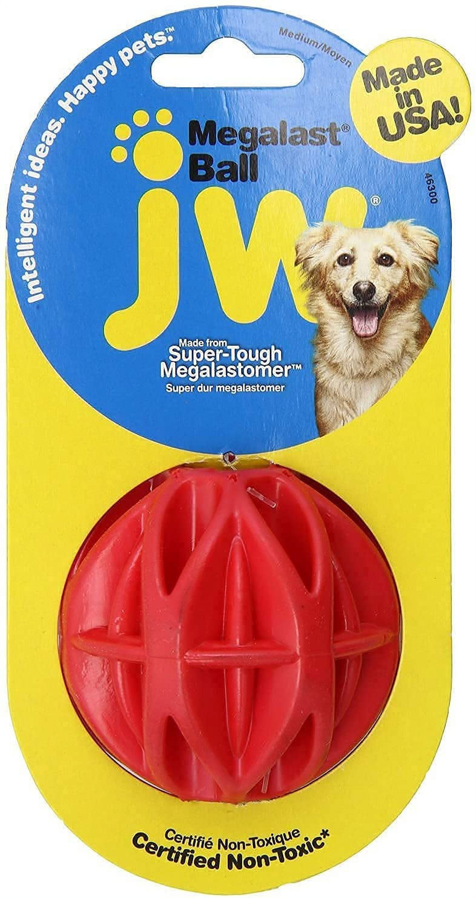 Jw Pet Medium Megalast Ball Dog Toy