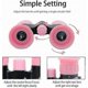 thumbnail image 3 of Binoculars Children's Telescope Outdoor Telescope Outdoor Toys For Children, 10x22 Pink, 3 of 3